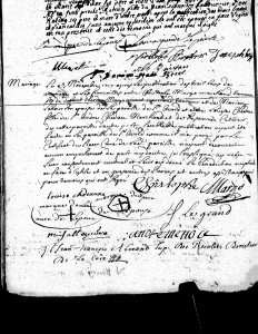 MARGOT + CHEDEAU mar. 1717